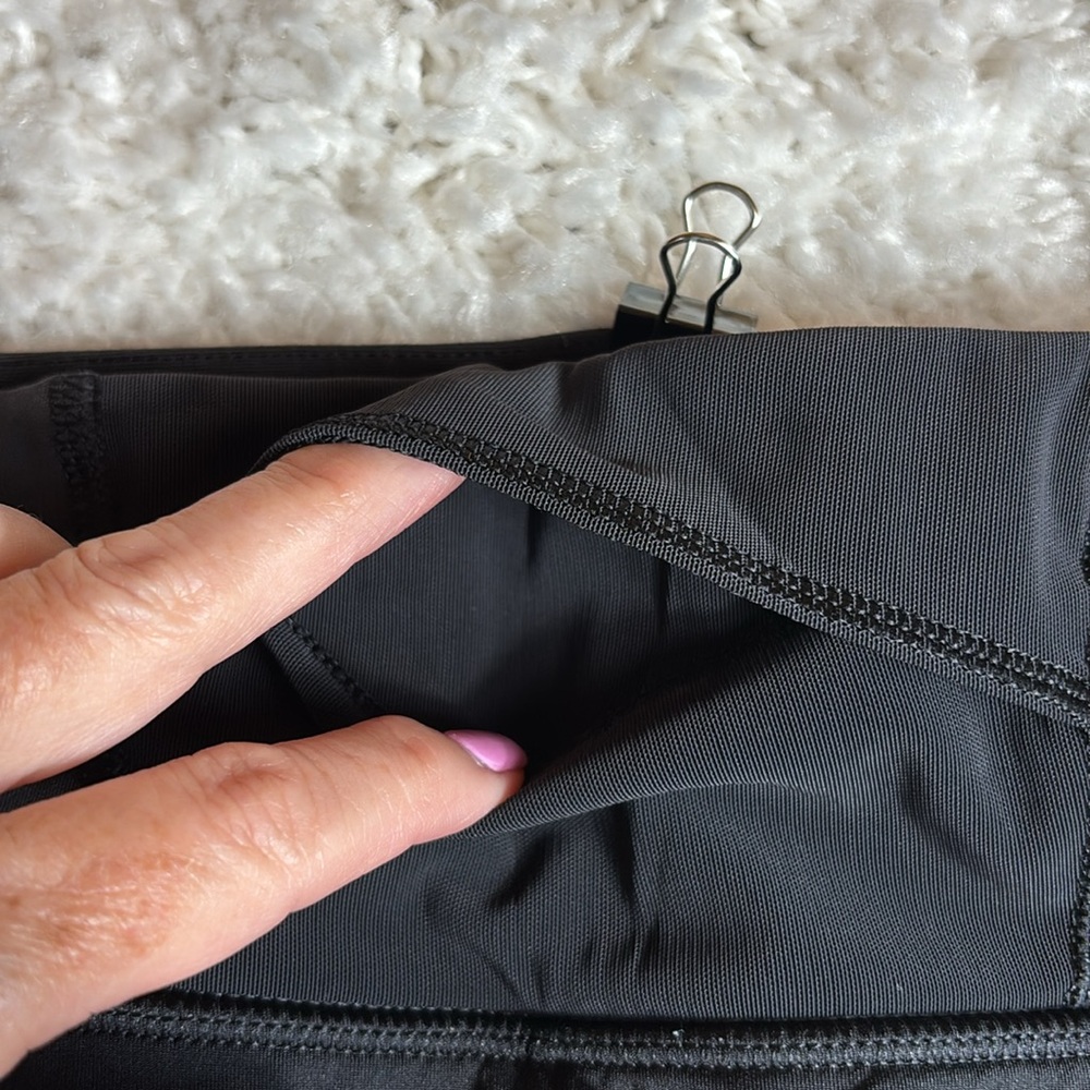 Athleta Stealth Trucool Double Layer Skort in Black, Built-In Shorts, Size XL - Picture 6 of 12